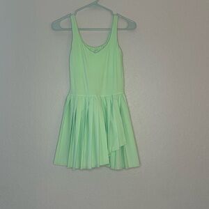 Mint Green Sleeveless Mini Dress
